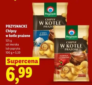 Przysnacki Chipsy w kotle prażone