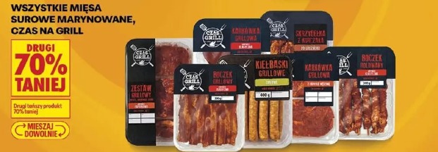 Wszystkie mięsa surowe marynowane, czas na grill