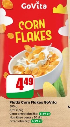 Płatki Corn Flakes GoVita