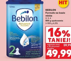 Bebilon Advance Pronutra Formuła na bazie mleka