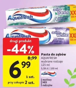 Pasta do zębów Aquafresh