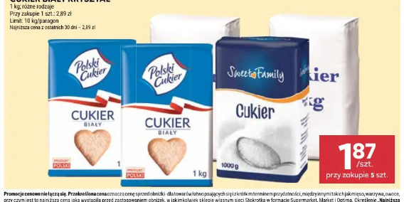 Cukier biały kryształ