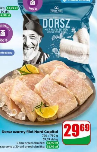 Dorsz czarny filet Nord Capital
