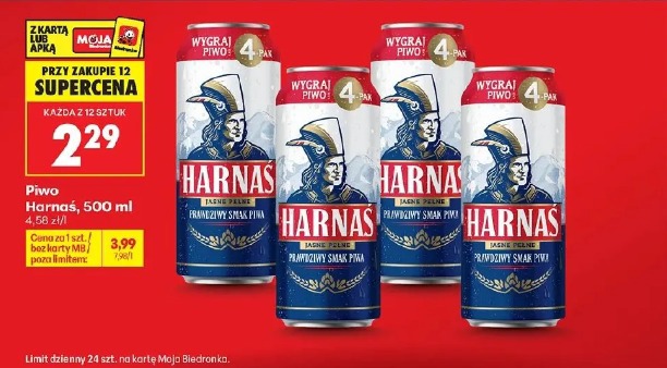 Piwo Harnaś jasne pełne