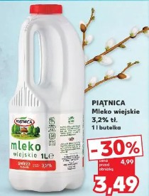 Piątnica Mleko wiejskie 3,2% tł.
