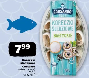 Koreczki śledziowe Corsarro