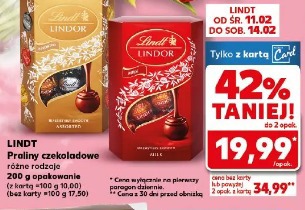 Lindt praliny czekoladowe