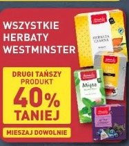 Wszystkie herbaty Westminster drugi tańszy 40% taniej