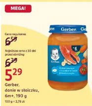 Gerber, danie w słoiczku, 6m+, 190 g