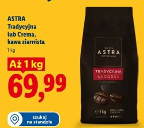 Astra Tradycyjna lub Crema, kawa ziarnista