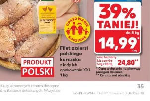 Filet z piersi polskiego kurczaka z lady lub opakowanie XXL