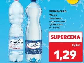 Primavera Woda źródlana różne rodzaje