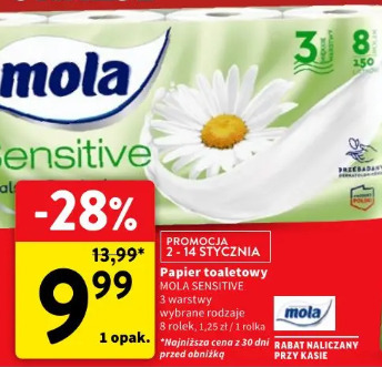 Mola Sensitive papier toaletowy MOLA