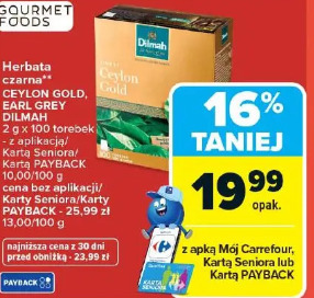 Herbata czarna Ceylon Gold, Earl Grey Dilmah