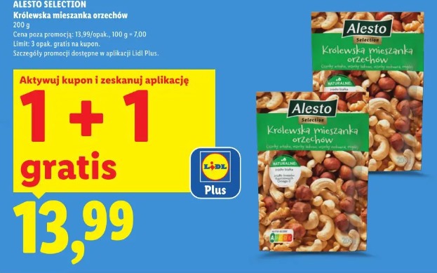 Alesto Selection Królewska mieszanka orzechów