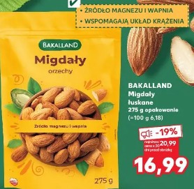Bakalland Migdały łuskane