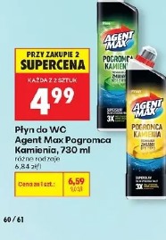 Płyn do WC Agent Max Pogromca Kamienia