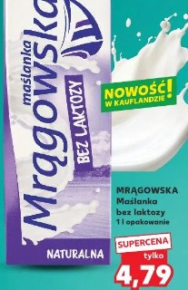 Mrągowska Maślanka bez laktozy