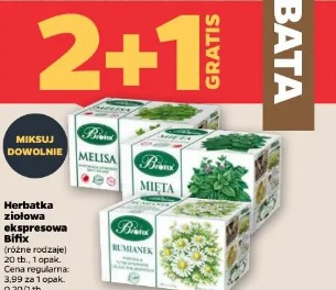 Herbatka ziołowa ekspresowa Bifix