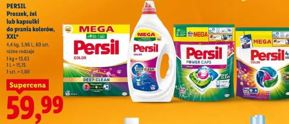 Persil Proszek, żel lub kapsułki do prania kolorów, XXL