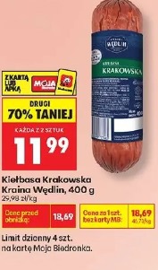 Kiełbasa Krakowska Kraina Wędlin