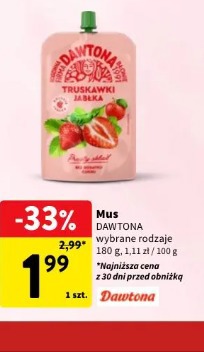 Dawtona truskawki jabłka