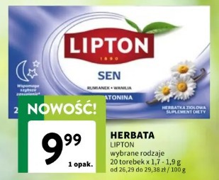 Herbata Lipton Sen