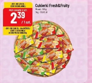 Cukierki Fresh&Fruity Wawel
