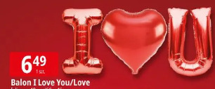 Balon I Love You/Love