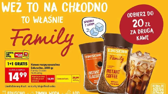 Kawa rozpuszczalna Eduscho