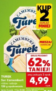 Turek Ser Camembert różne rodzaje
