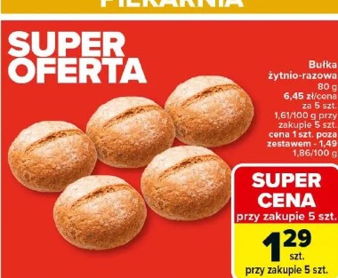 Bułka żytnio-razowa