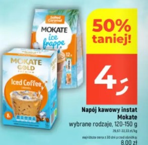 Napój kawowy instant Mokate wybrane rodzaje