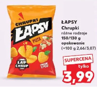 Łapsy Chrupki pizza