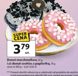 Donut marshmallow lub donut cookies z papilotką