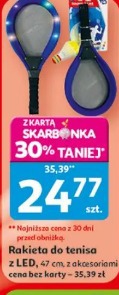 Rakieta do tenisa z LED, 47 cm
