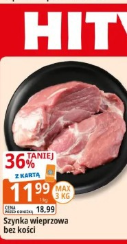 Szynka wieprzowa bez kości