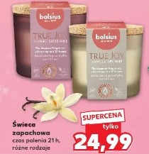 Bolsius świeca zapachowa czas palenia 21 h, różne rodzaje