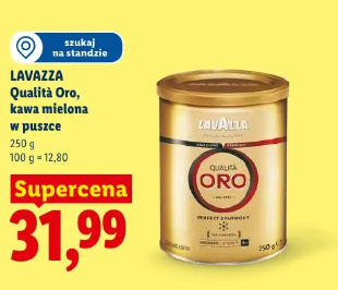 Lavazza Qualità Oro kawa mielona w puszce