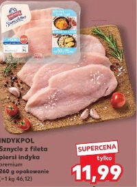 Schnitzle z fileta piersi indyka premium Indykpol