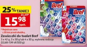 Zawieszki do toalet Bref