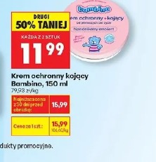 Krem ochronny kojący Bambino