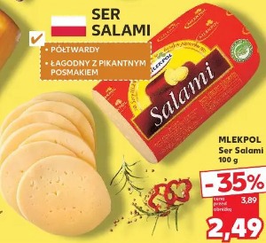 Mlekpol Ser Salami