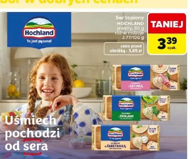 Ser topiony Hochland plastry