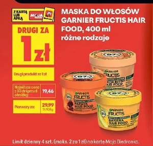 Maska do włosów Garnier Fructis Hair Food