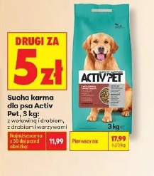 Sucha karma dla psa Activ Pet