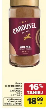 Kawa rozpuszczalna CREMA CAROUSEL