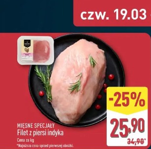 Mięsne Specjały Filet z piersi indyka