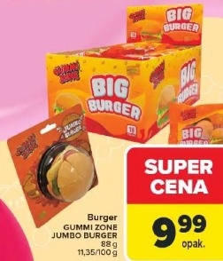 Burger GUMMI ZONE JUMBO BURGER