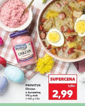 PROVITUS Chrzan z żurawiną